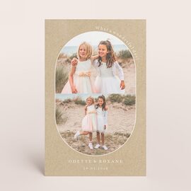 ecolook communiekaartje met foto in ronde vorm TA1228-2500037-15 1
