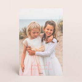 ecolook communiekaartje met foto in ronde vorm TA1228-2500037-15 2