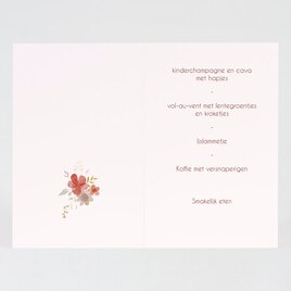 dubbele menukaart met bloemetjes TA1229-2400002-15 2