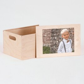 houten kist met foto en tekst schuifdeksel TA12822-2400003-15 1