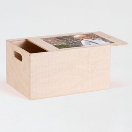 houten kist met foto en tekst schuifdeksel TA12822-2400003-15 2