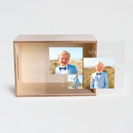 houten kist met schuifdeksel in acryl met foto en tekst TA12822-2400006-15 1