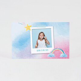 sticker met regenboog en foto voor bellenblaas TA12905-1900017-15 2