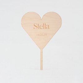 houten caketopper hart met naam TA12942-2300001-15 2