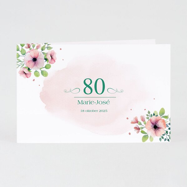 romantische uitnodiging met aquarel bloemen TA1327-1800004-15 1