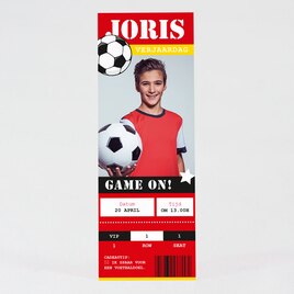 vrolijke rode voetbalkaart TA1327-1900019-15 1