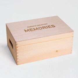 memorybox met naam hout klapdeksel TA14822-2100004-15 1