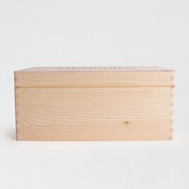 memorybox met naam hout klapdeksel TA14822-2100004-15 2