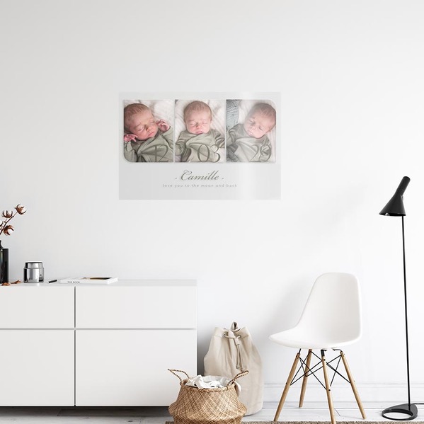 2500033 Collage van foto's op plexiglas met eigen tekst - 89,6 x 59,6 cm ...