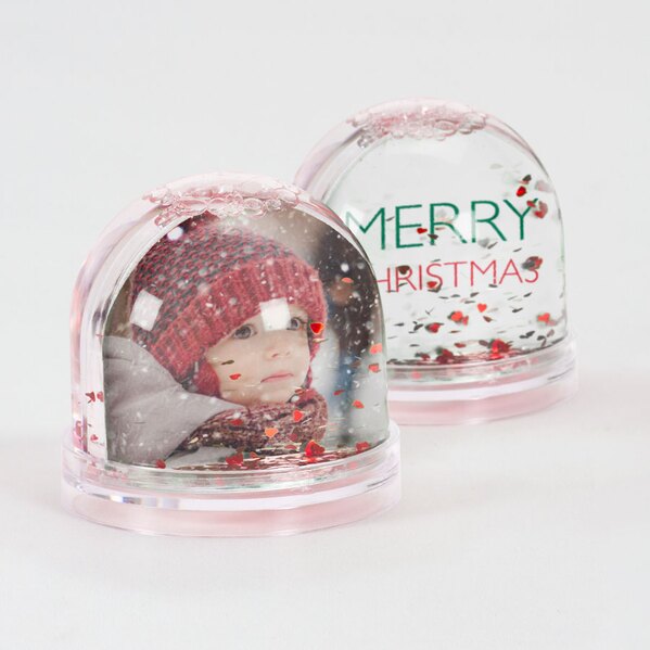 sneeuwbol met rode hartjes foto en eigen tekst TA14921-2100012-15 1