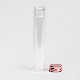 plastic buisjes met schroefdop rose TA182-239-15 2