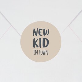 sluitzegel new kid in town 3 7 cm TA571-136-15 1