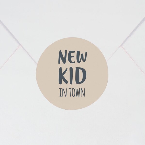 sluitzegel new kid in town 3 7 cm TA571-136-15 1