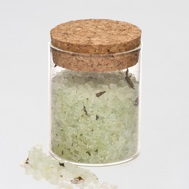 groen badzout in glazen potje TA782-199-15 1