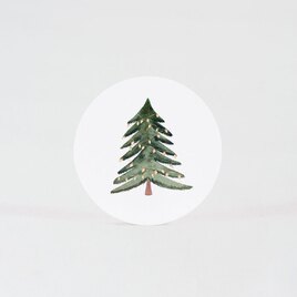 sluitzegel met kerstboom 3 7 cm TA871-151-15 2