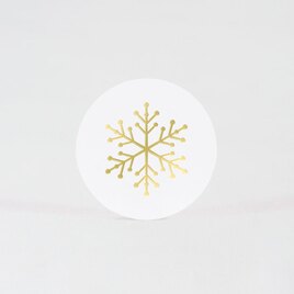 sluitzegel gouden sneeuwvlok TA877-103-15 1